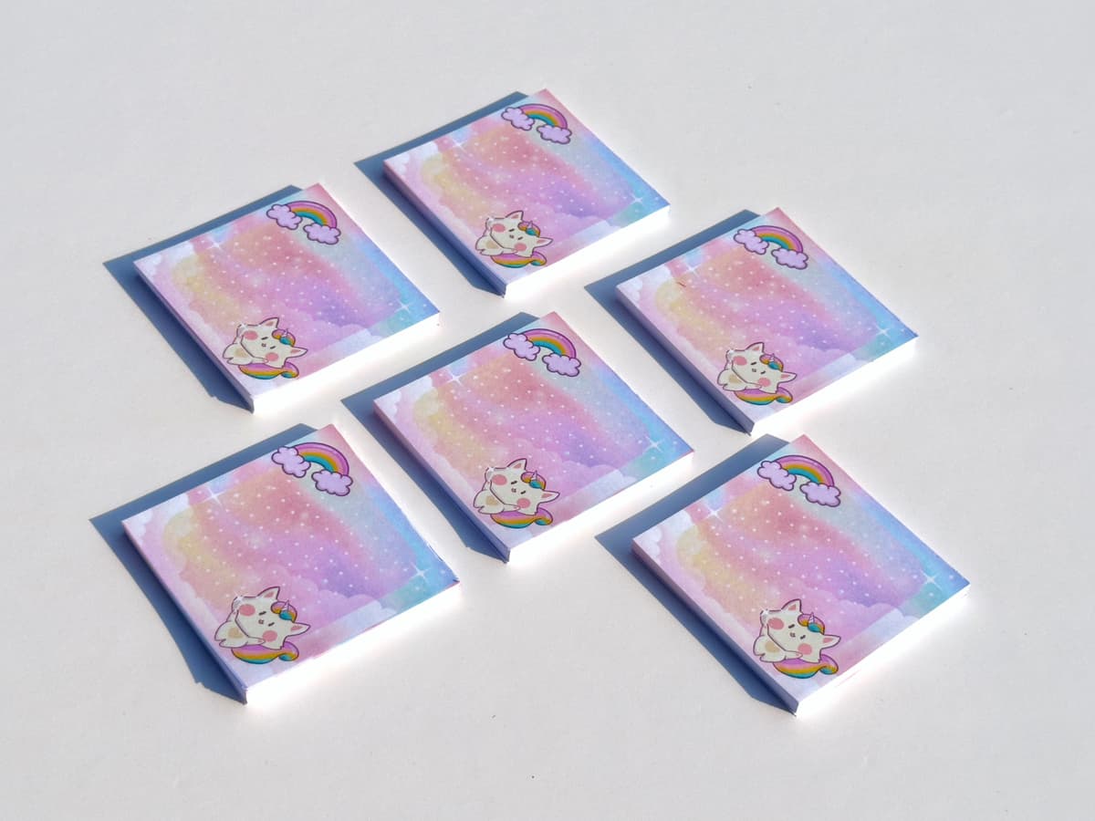 Unicorn Dreams Memo Pad
